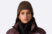 Gorro The North Face TNF Logo Box Cuffed Beanie marron
